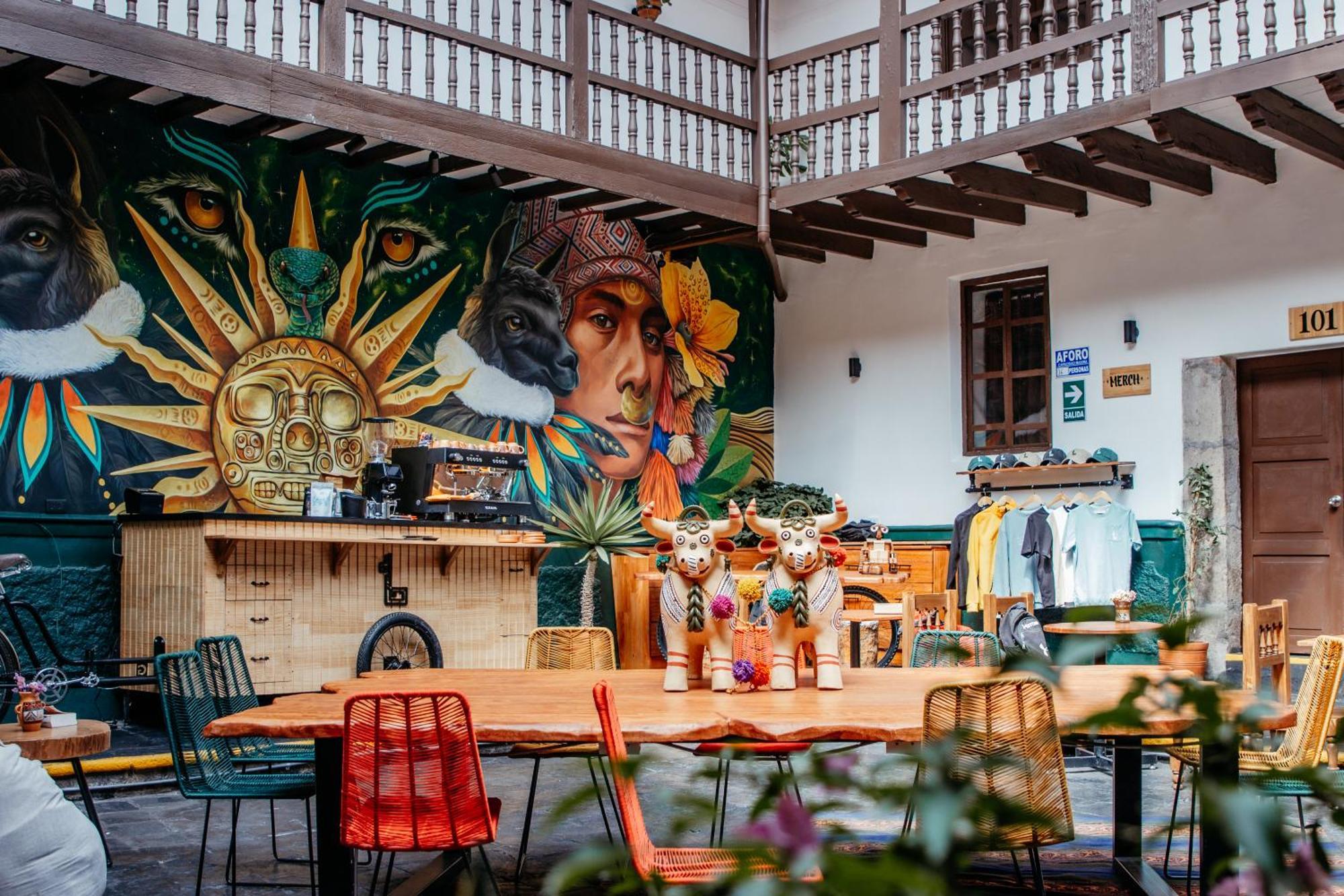 Black Llama Hostel 쿠스코 외부 사진