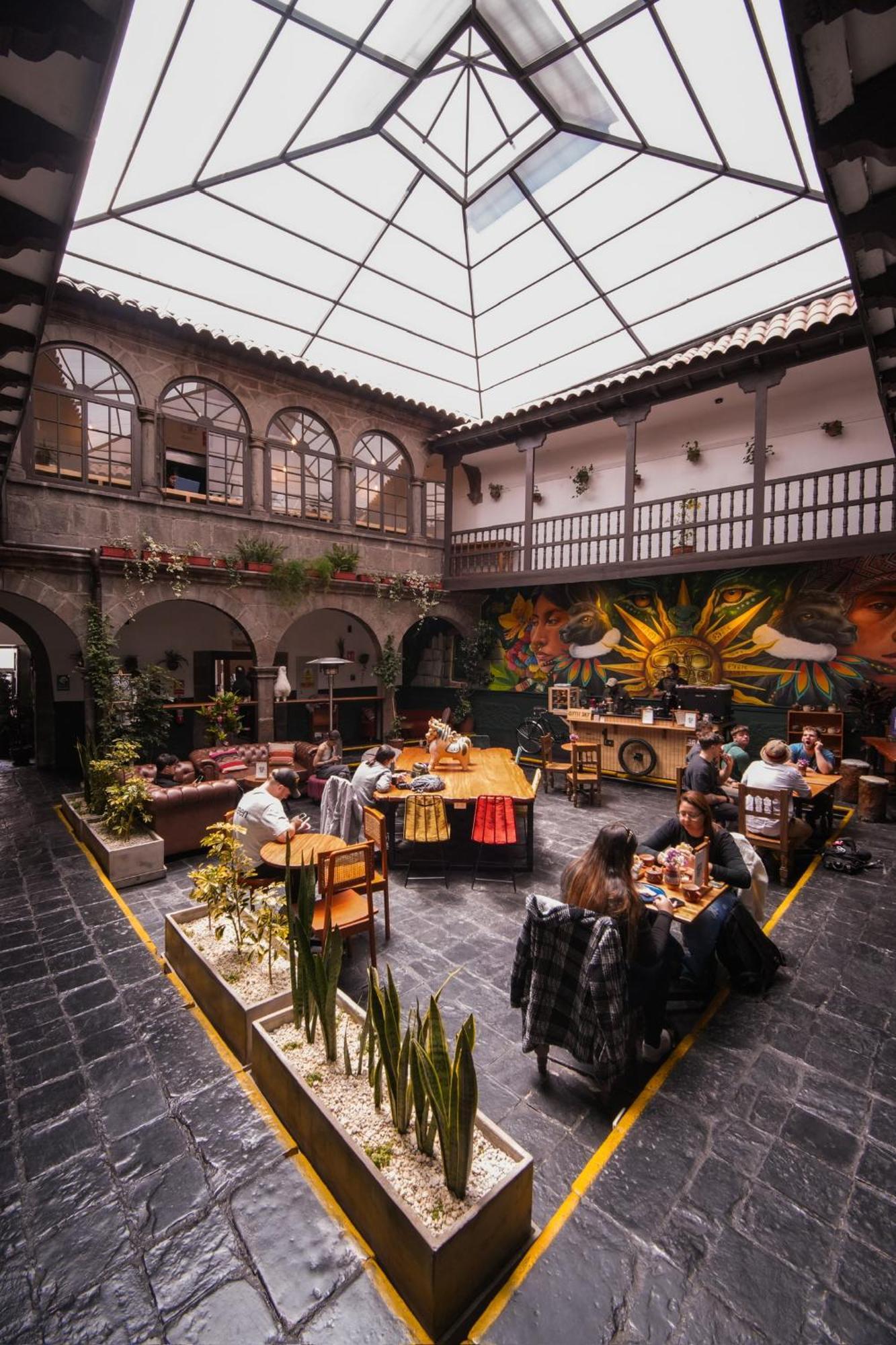 Black Llama Hostel 쿠스코 외부 사진