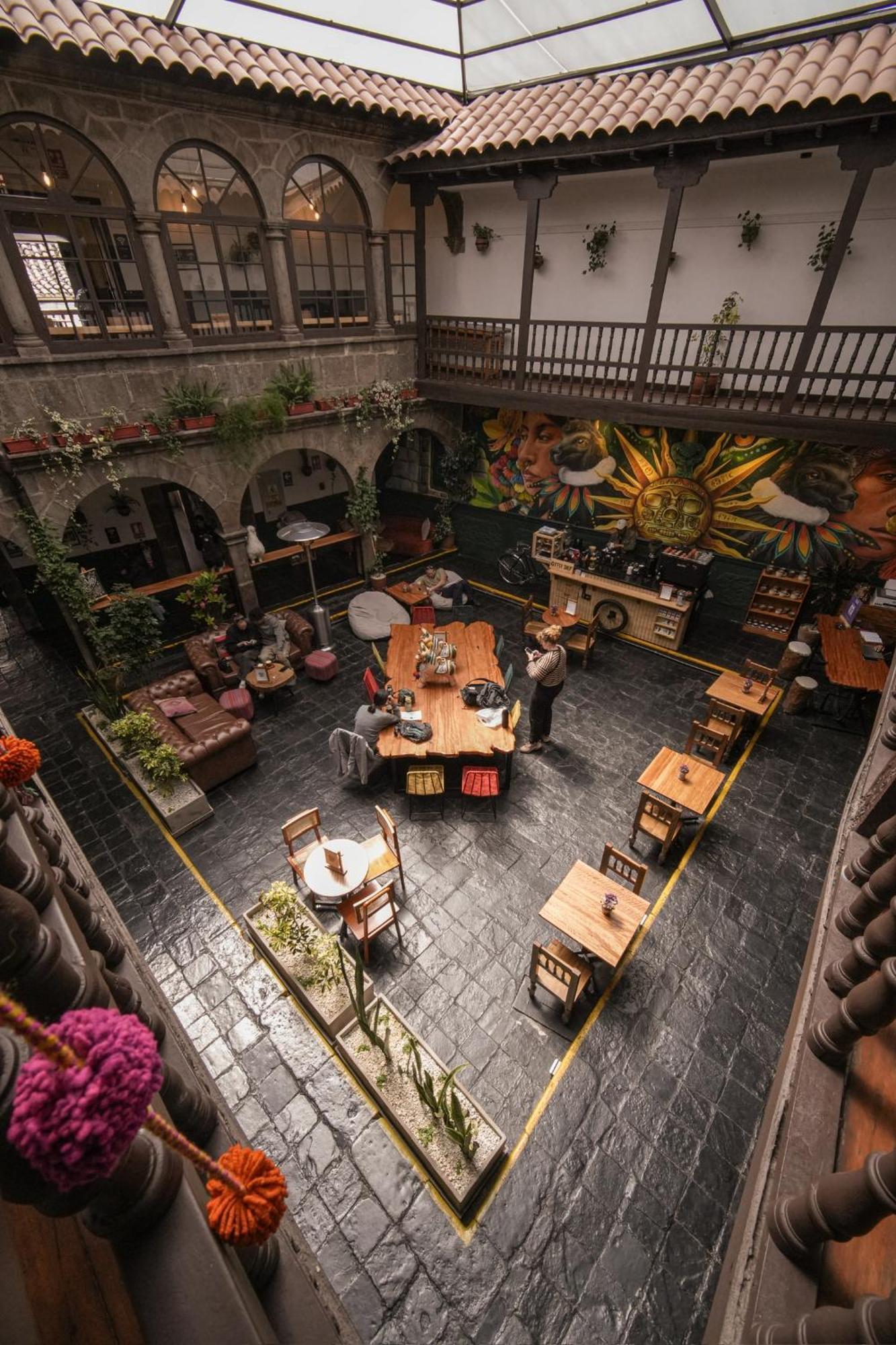 Black Llama Hostel 쿠스코 외부 사진