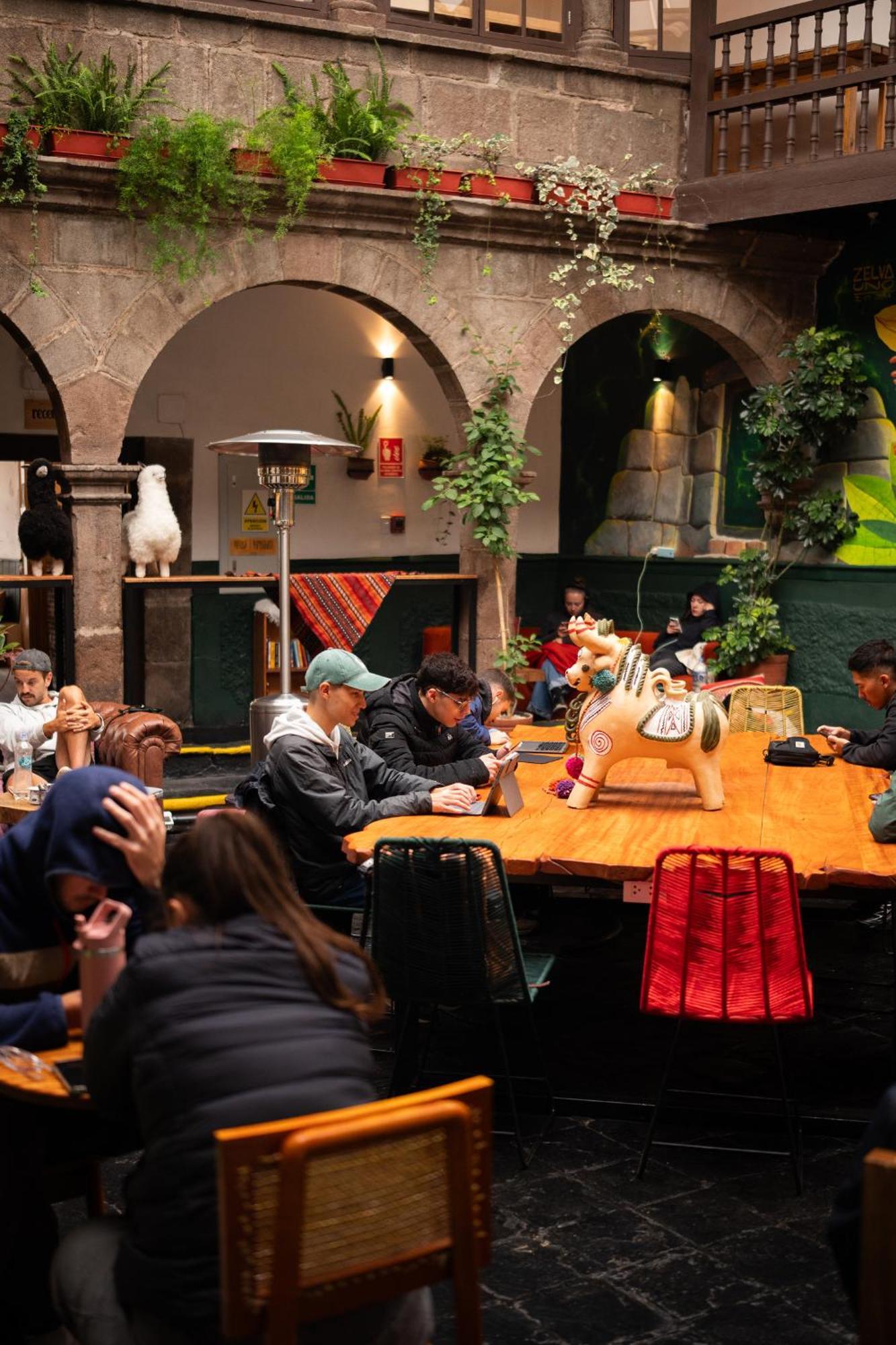 Black Llama Hostel 쿠스코 외부 사진